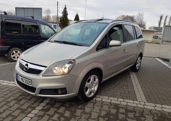 Opel Zafira cena 13400 przebieg: 268000, rok produkcji 2007 z Opole małe 407